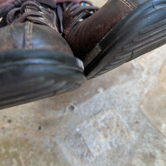 ECCO Light - Dark Brown Leather Lace Up Casual Shoe Men’s Size 42 (US 8/8.5) - Picture 10 of 12